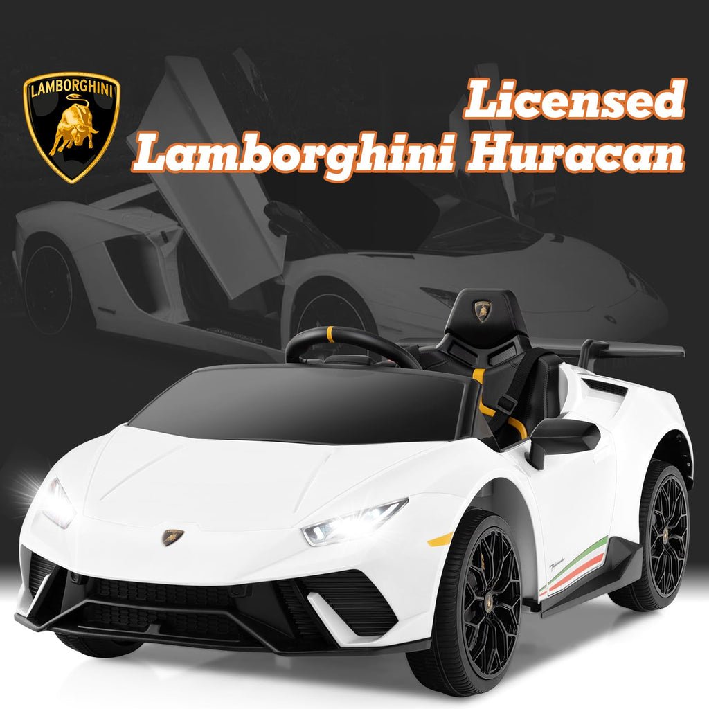 Lamborghini Huracan Ride On Car - 12V Electric Kids Car with Remote Control