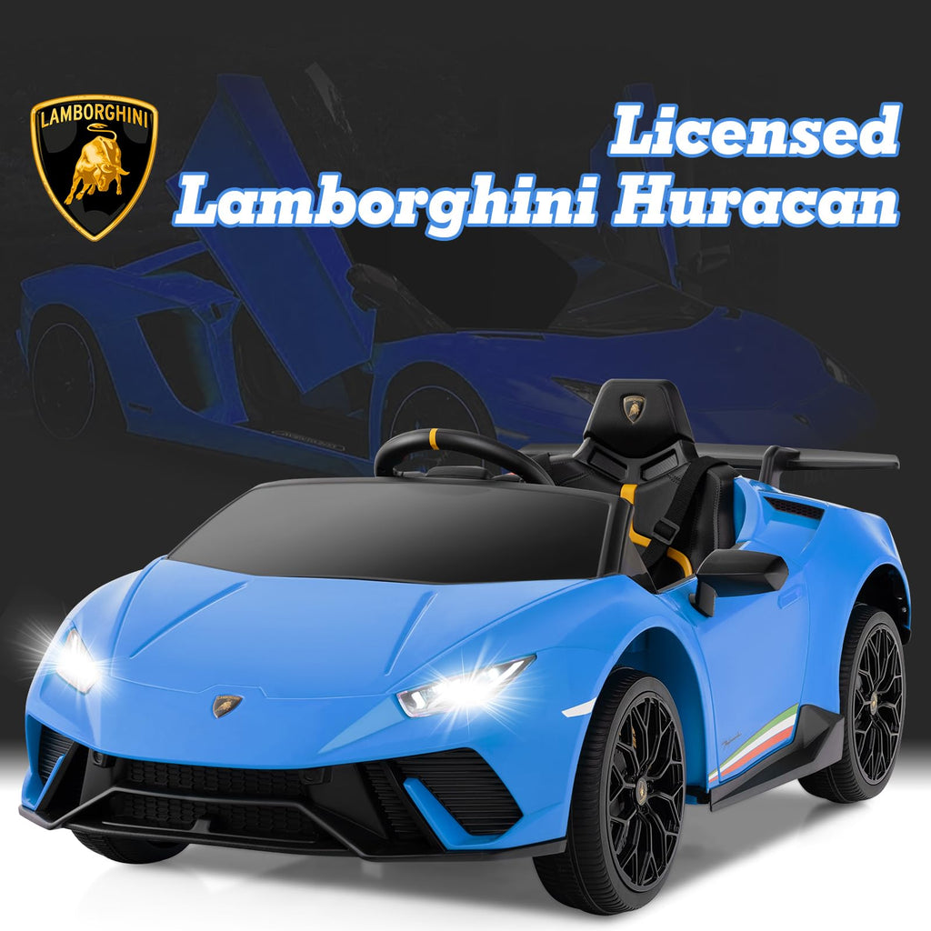 Lamborghini Huracan Ride On Car - 12V Electric Kids Car with Remote Control
