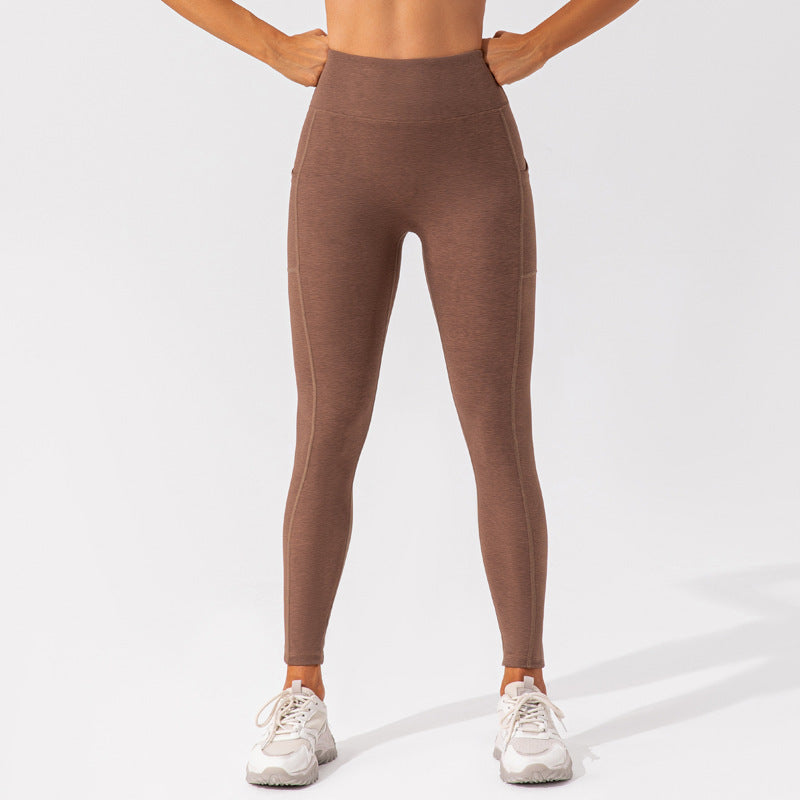 Nude Feel Women's Pilates & Yoga Set – Seamless Activewear