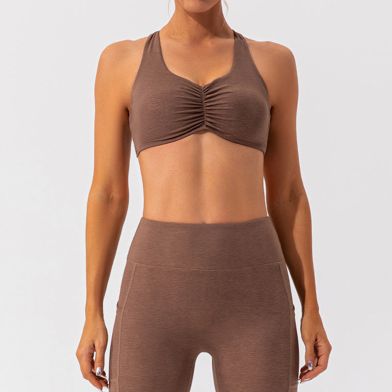 Nude Feel Women's Pilates & Yoga Set – Seamless Activewear